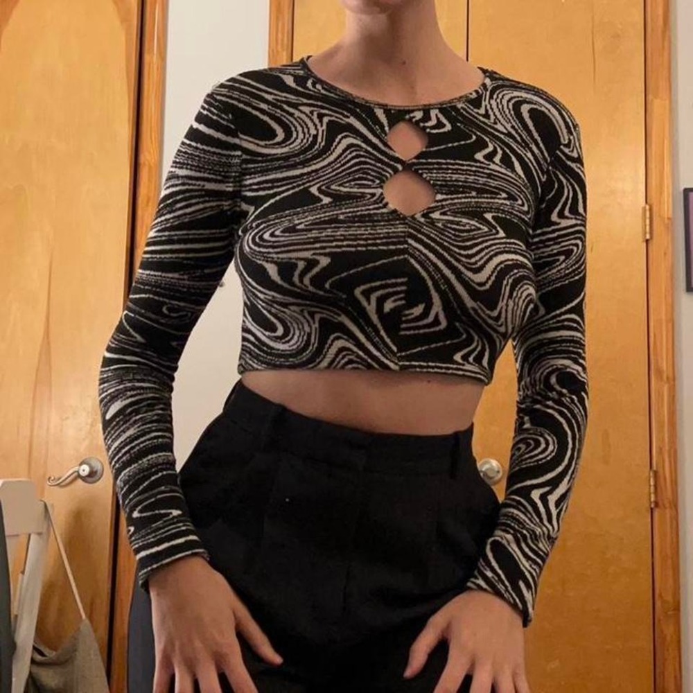Zara Printed Sweater